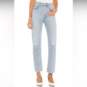 Agolde 90’s Pinch Waist High Rise Jean in Flashback